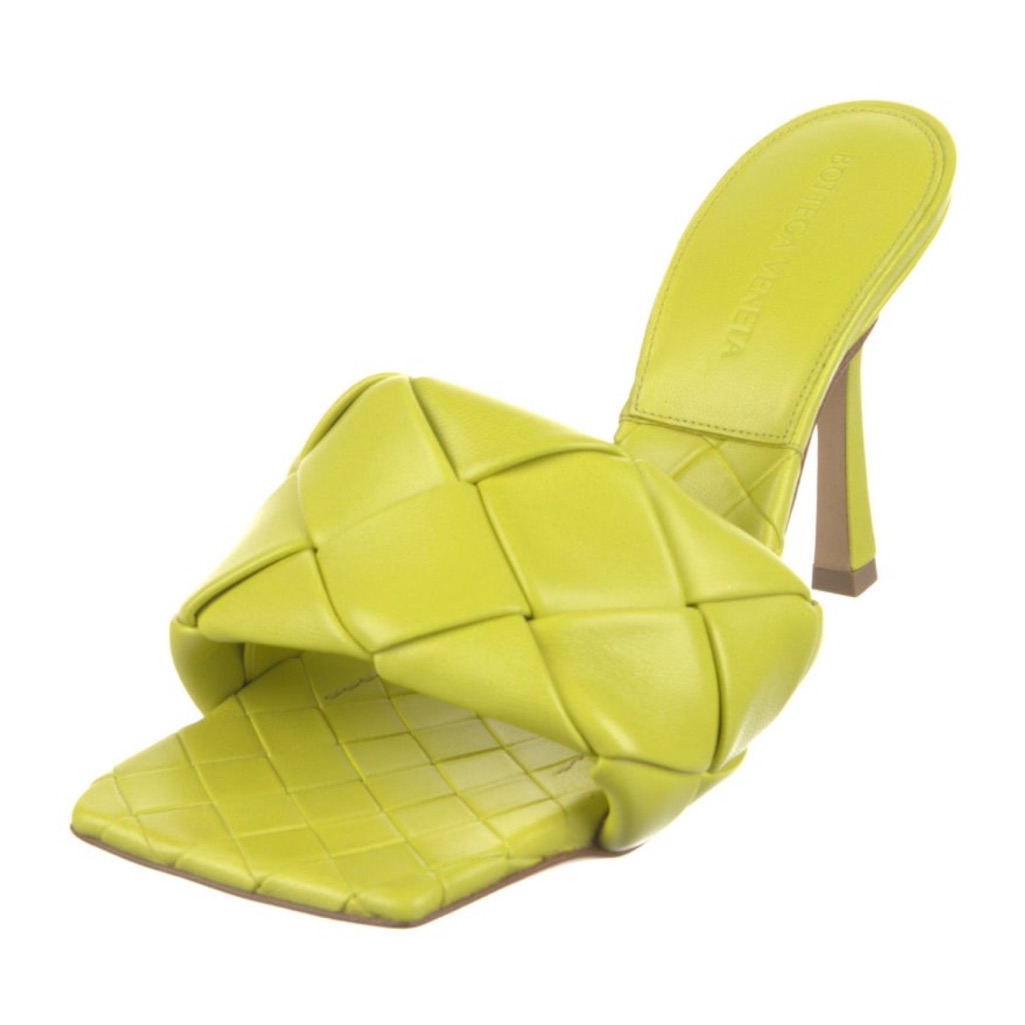 Bottega Veneta Woven Leather Heels